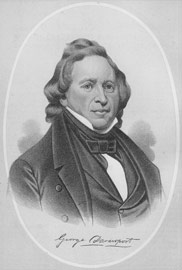 A portrait of George Davenport